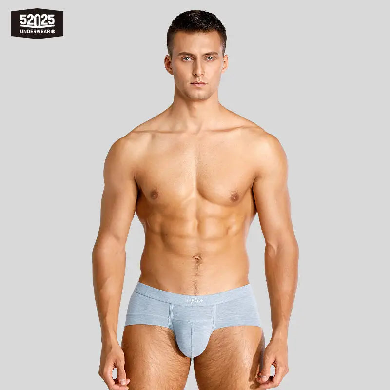 52025 Men’s Eco-Friendly Underwear – Silky Modal Breathable Briefs, Plant-Dyed, Comfortable and Sexy Men’s Slips Luxurious Brief