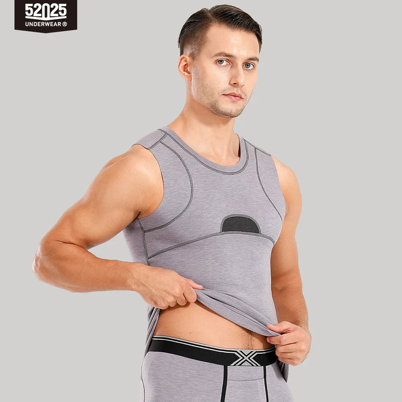 52025 Multi-Layer Thermal Vest – Premium Warm Sleeveless Top for Men & Women. Soft Winter Tank with Advanced Heat Retention