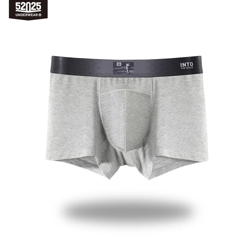 52025 Men's Premium Plant-Dyed Boxers – Soft Viscose Comfort with U-Shaped Pouch and Natural Skin-Friendly Feel