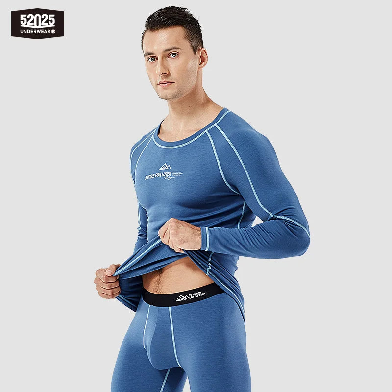 52025 Warm Outdoors Thermal Underwear for Men & Women – Thermal Set with Dralon Fiber, Soft Fleece, and Thumbhole Sleeves
