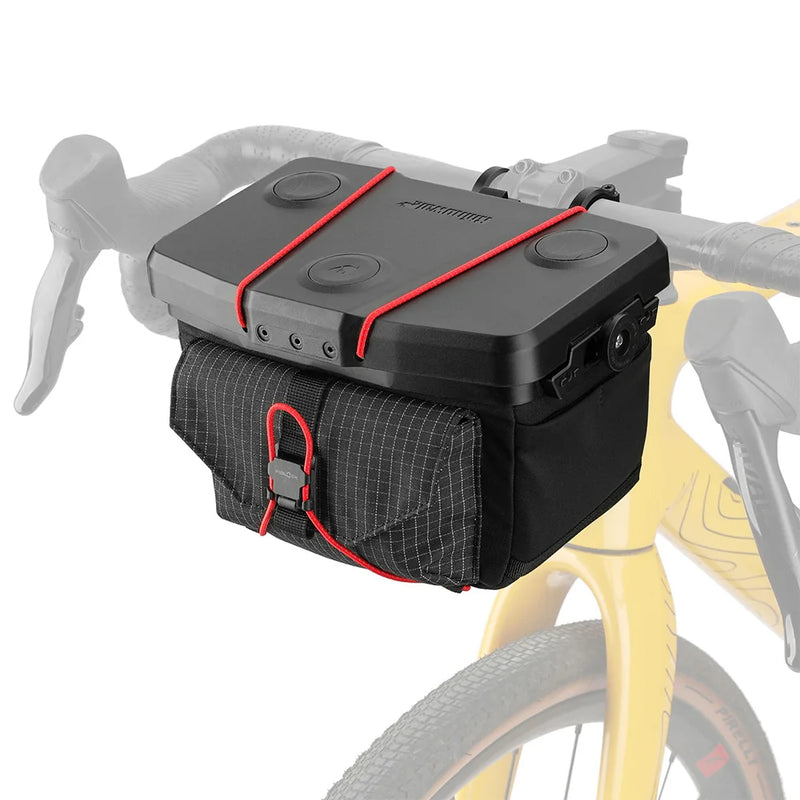 Rhinowalk 3.3L Modular Bicycle Handlebar Bag Quick Release Multi-Combination Front Pack for Road MTB Mountain Bicycle