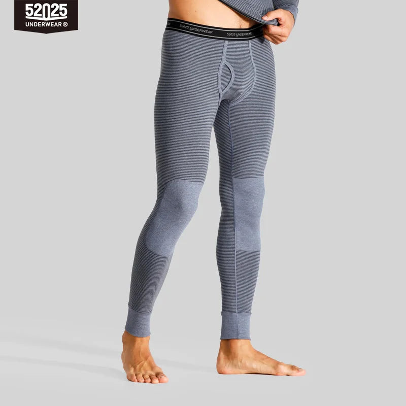 52025 Warm Thermal Leggings – Cotton Fleece-Lined Winter Men & Women Pants, Breathable & Soft. High-Quality for Ultimate Comfort