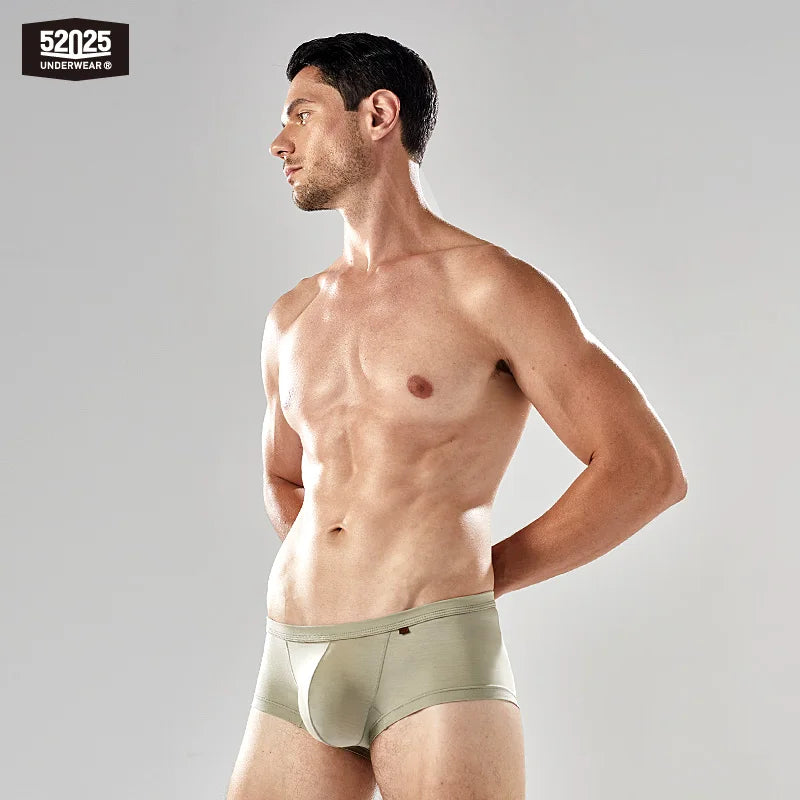 52025 Men's Large Pouch Modal Boxers – Silky-Soft Breathable Underwear with Enhanced Comfort, Support and Extra Space