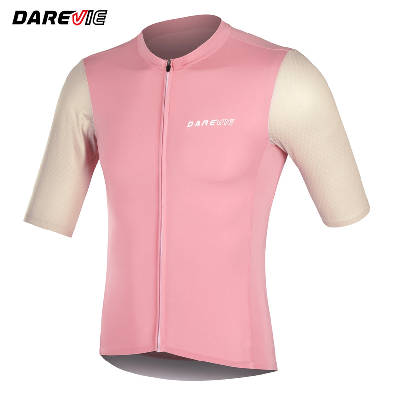 អាវយឺតជិះកង់ DAREVIE សម្រាប់បុរស ធន់នឹងការរអិល ស្ងួតរហ័ស ទន់ស្រាល ធន់នឹងការរអិល