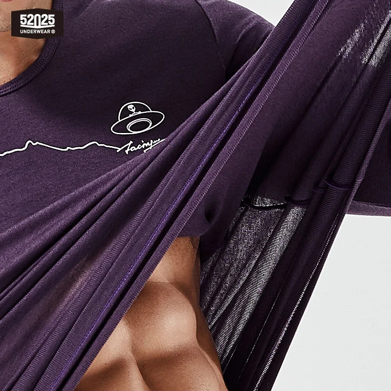 52025 Thermal Underwear with Merino Wool – Light, Soft, and Comfortable Long Johns. Ideal Base Layer for Spring and Autumn
