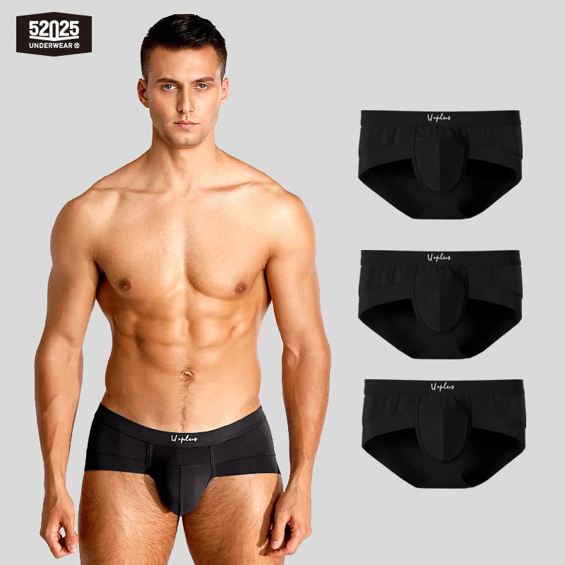 52025 Men's Modal Briefs – Silky-Soft Breathable Underwear, Cooling Comfort, Lightweight Feel and Exceptional Everyday Fit