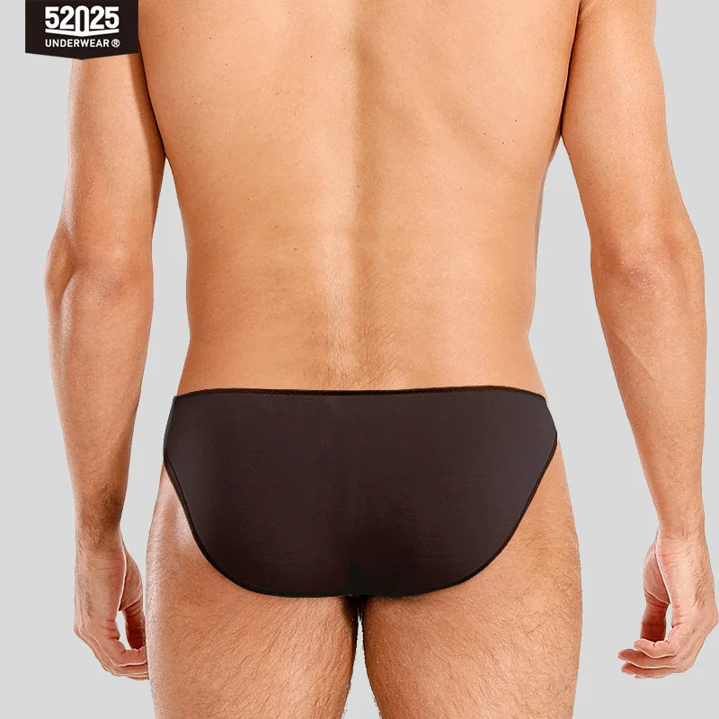 52025 Ultra-Thin Semi-Transparent Men’s Briefs – Feather-Light Sexy Mini-Briefs with 3D Pouch and Sensual Body-Hugging Fit
