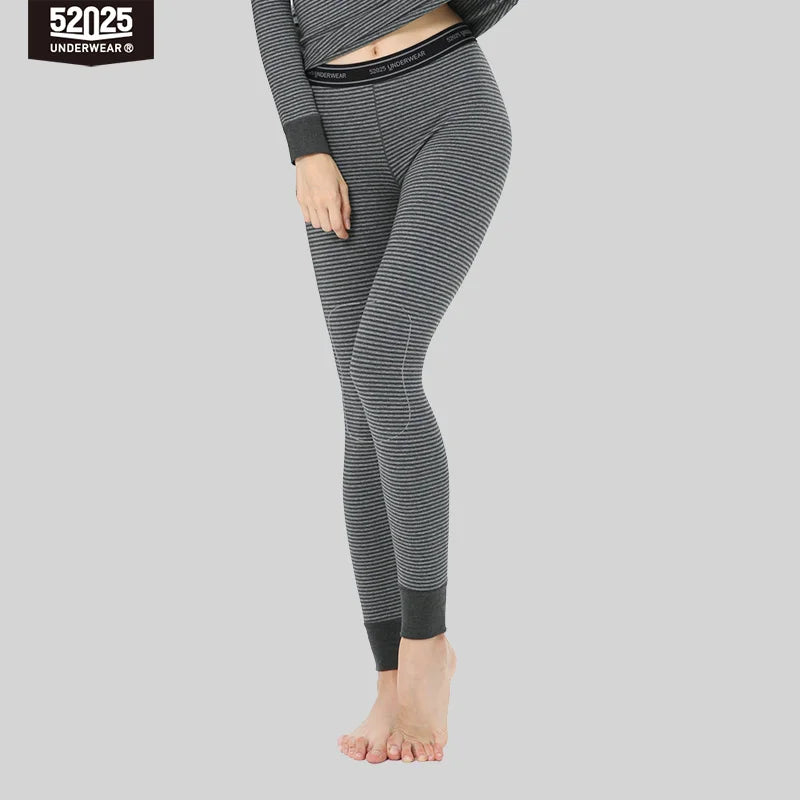 52025 Warm Thermal Leggings – Cotton Fleece-Lined Winter Men & Women Pants, Breathable & Soft. High-Quality for Ultimate Comfort