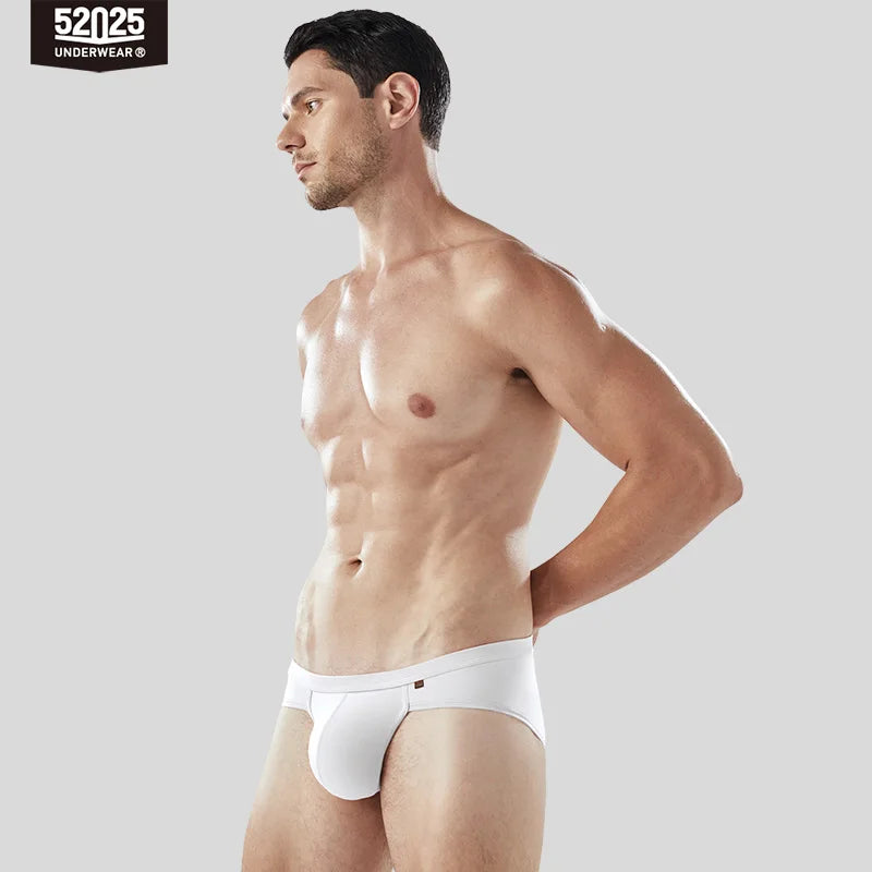 52025 Men's Large Pouch Modal Briefs – Premium Modal and Innovative 3D Support Pouch for Natural Fit and Second-Skin Comfort