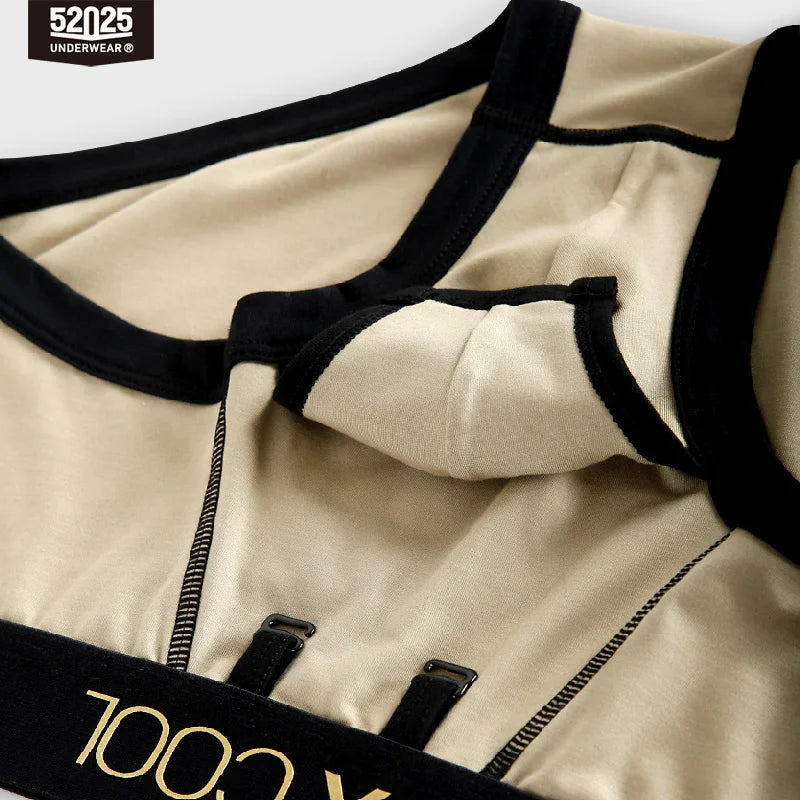 52025 Men's Luxe Briefs – Premium Modal Underwear with Original Design, Sexy Open-Fly, and Exceptional Comfort