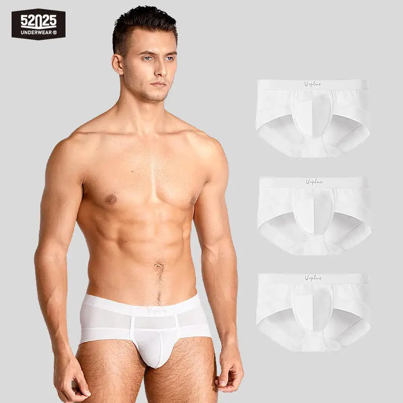 52025 Men's Modal Briefs – Silky-Soft Breathable Underwear, Cooling Comfort, Lightweight Feel and Exceptional Everyday Fit
