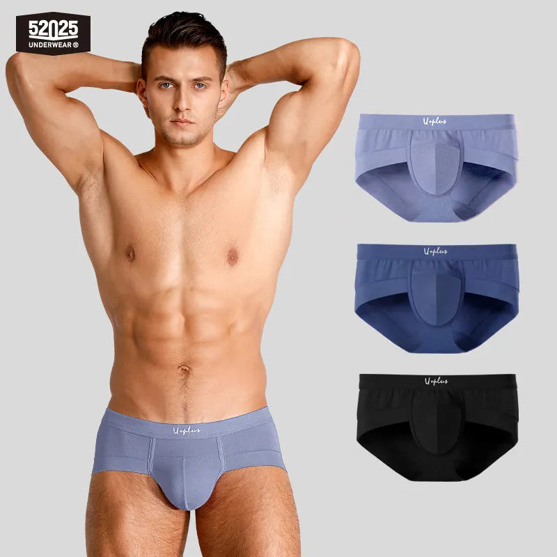 52025 Men's Modal Briefs – Silky-Soft Breathable Underwear, Cooling Comfort, Lightweight Feel and Exceptional Everyday Fit