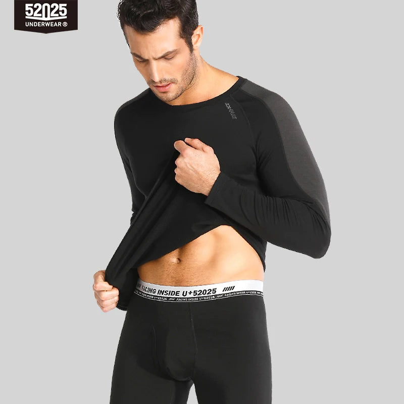 52025 Warm Fleece-Lined Thermal Underwear for Men & Women – Winter Essential. Soft and Cozy. Designed for Ultimate Warmth