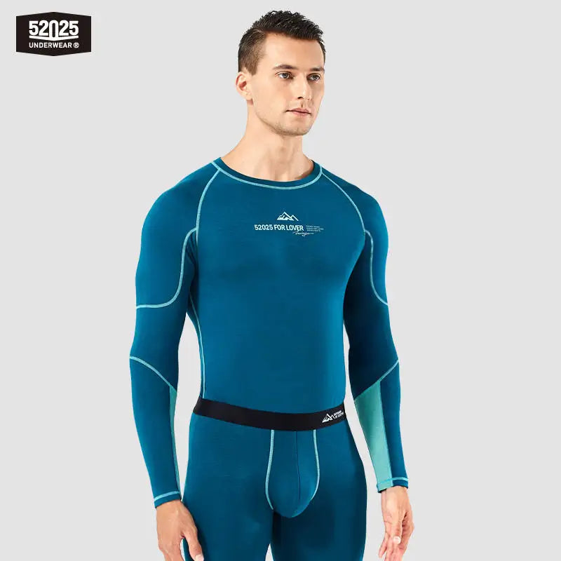 52025 Warm Outdoors Thermal Underwear for Men & Women – Thermal Set with Dralon Fiber, Soft Fleece, and Thumbhole Sleeves