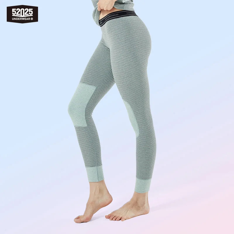 52025 Warm Thermal Leggings – Cotton Fleece-Lined Winter Men & Women Pants, Breathable & Soft. High-Quality for Ultimate Comfort