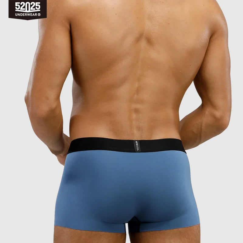 52025 Men's Luxe Modal Boxers – Patented Double-Strap Open-Fly, Ultra-Soft Eco-Modal, Premium Comfort, Stylish Luxury Underwear