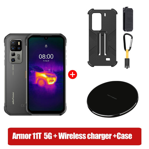 Ulefone Armor 11T 5G Rugged Mobile Phone FLIR® Thermal Imaging Camera Smartphone Android 8GB 256GB Waterproof Mobile Phone Add Case UF005 China