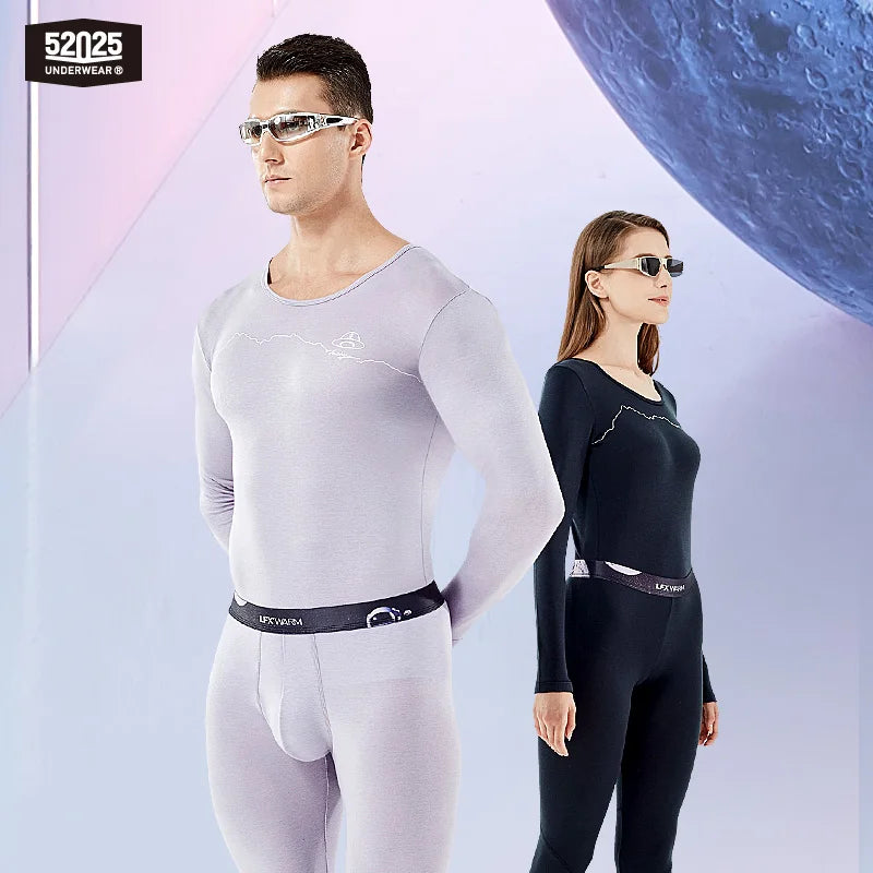 52025 Thermal Underwear with Merino Wool – Light, Soft, and Comfortable Long Johns. Ideal Base Layer for Spring and Autumn