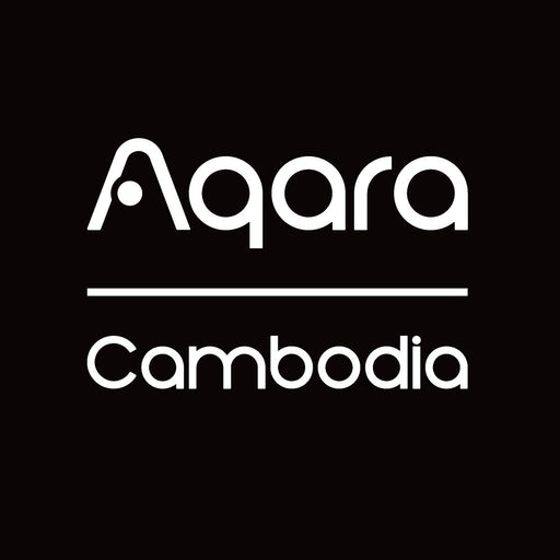 Aqara Cambodia logo on a black background