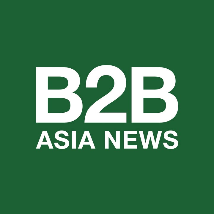 B2B Asia News logo on a green background