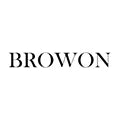 Black 'BROWON' logo on a white background