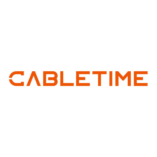 Orange 'CABLETIME' logo on a white background