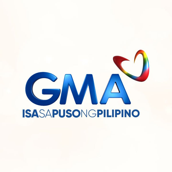 GMA Network logo with a rainbow heart symbol on a white background