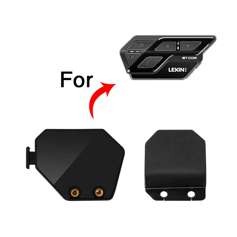 Lexin Headphone Accessories Metal Clip Set Accessories for Lexin-ET COM Motorcycle Bluetooth Helmet Interphone Intercom