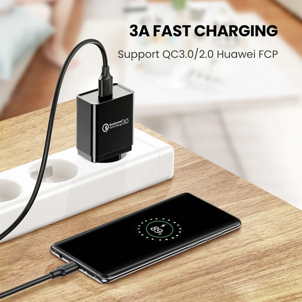 ខ្សែ USB UGREEN ប្រភេទ C 5Gbps USB3.0 ប្រភេទ C 3A 18W សម្រាប់ iPhone 17/16/15 iPad Samsung S26/25 M2 SSD NVME 5Gbps USB3.0 ខ្សែទិន្នន័យ 0.5/1M