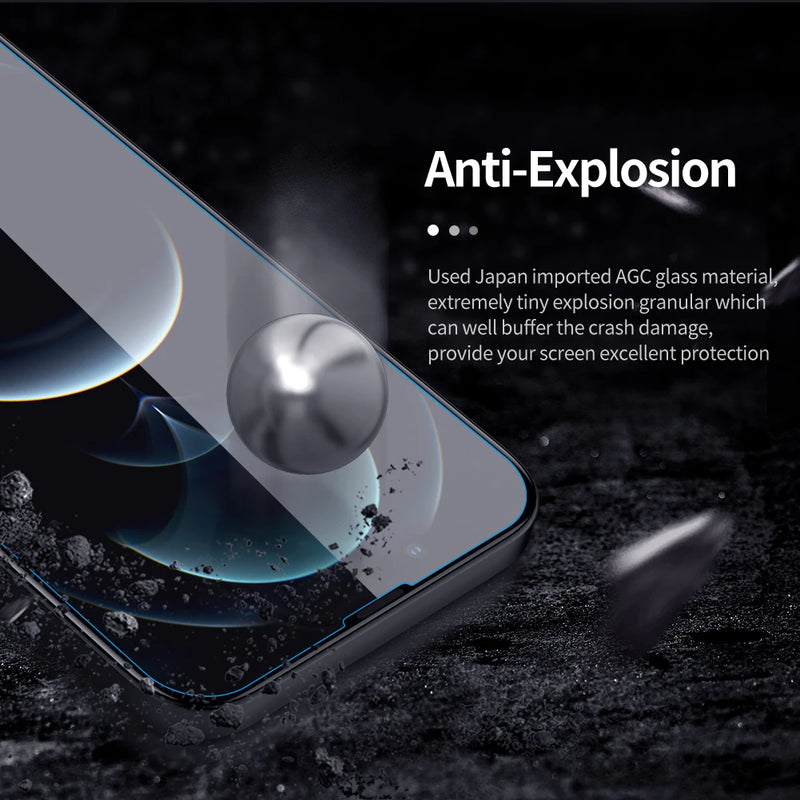 NILLKIN For iPhone 15 Pro Max Screen Protector For iPhone 14 Pro Max CP+Pro /H+ProTempered Glass for iPhone 13 Pro/13 Pro Max