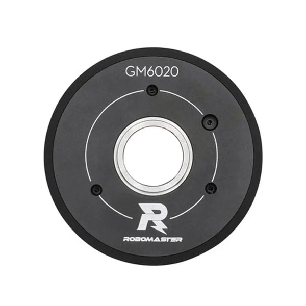 DJI RoboMaster GM6020 Brushless DC Motor dopts a hollow shaft design that offers high torque density control precision