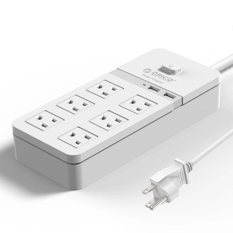 ORICO US Plug Power Strip with 6AC Outlets Sockets Extension Cable Electrical Socket For Home Office Power Strips