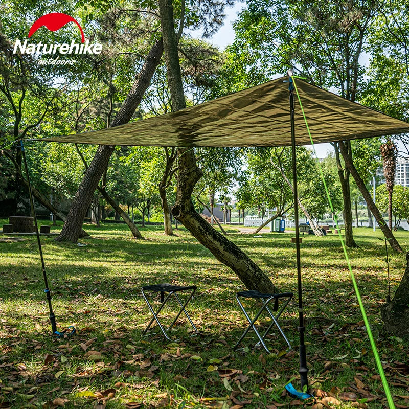 Naturehike Foil Blanket Waterproof Camping Mat Awning Sand Free Beach Mat Travel Hiking Picnic Mat Outdoor Rug Picnic Blanket