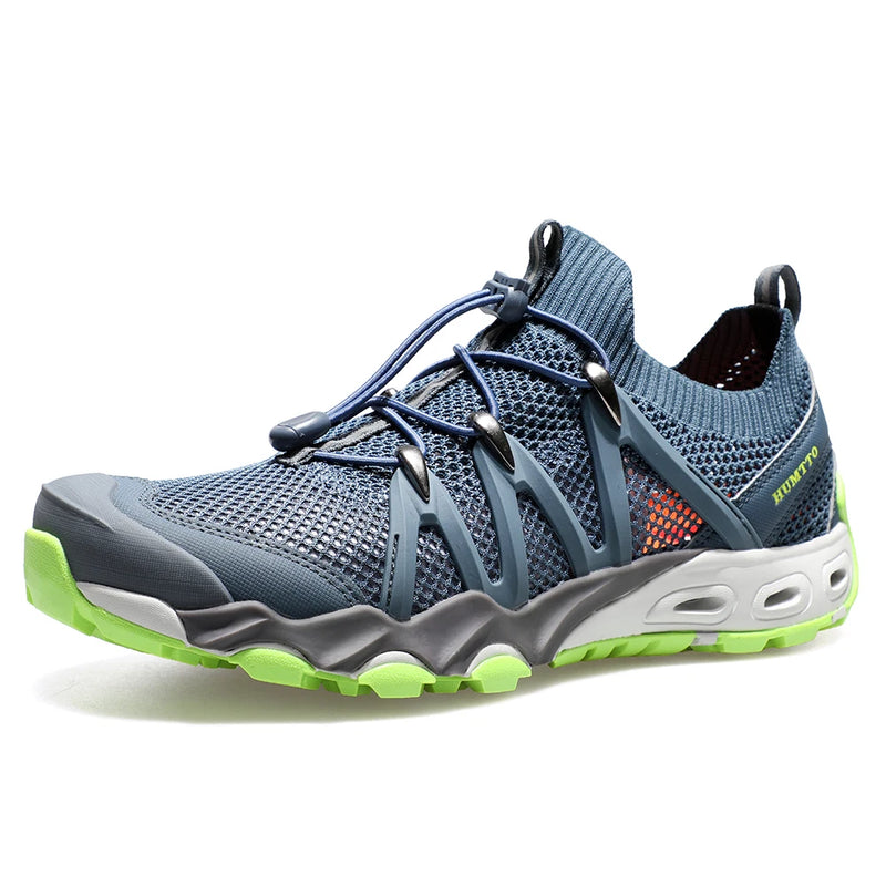 HUMTTO Outdoor Upstream Sneakers for Men Summer Beach Water Shoes Mens Breathable Sport Hiking Sandals Man Climbing Aqua Shoes
