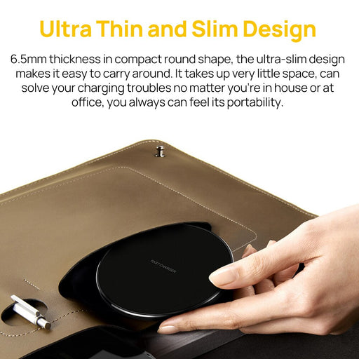 Ulefone UF005 15W Qi Wireless Charging Pad For ulefone Armor 12 power Armor 13 for iPhone13