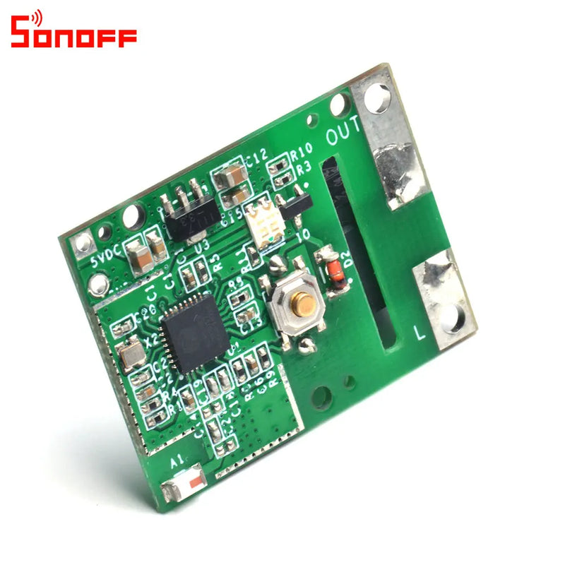 3/5/10PCS SONOFF RE5V1C 5V DC Dry Contact  Inching/Selflock Module Switch Work via eWelink APP Support Alexa Google Home IFTTT