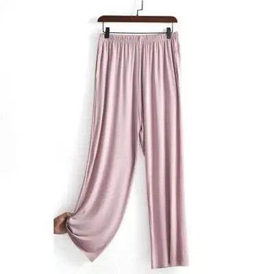 Women Spring Autumn Cotton Pajama Pants Comfortable Winter Home Wear Wide Leg Sleepwear Pant Plus Size Ladies Trousers 2XL-7XL