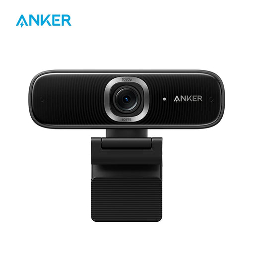 Anker PowerConf C300 Smart Full HD Webcam, Framing & Autofocus, Webcam 1080p mini camera with Noise-Cancelling Microphones CHINA