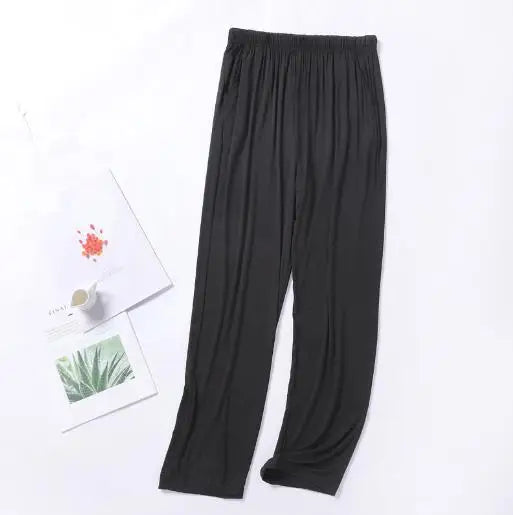 Spring Summer Men Sleepwear Pant Plus Size Sleep Bottoms Women Modal Cotton Nightwear Pajama Pants Lounge Home Wear Trousers