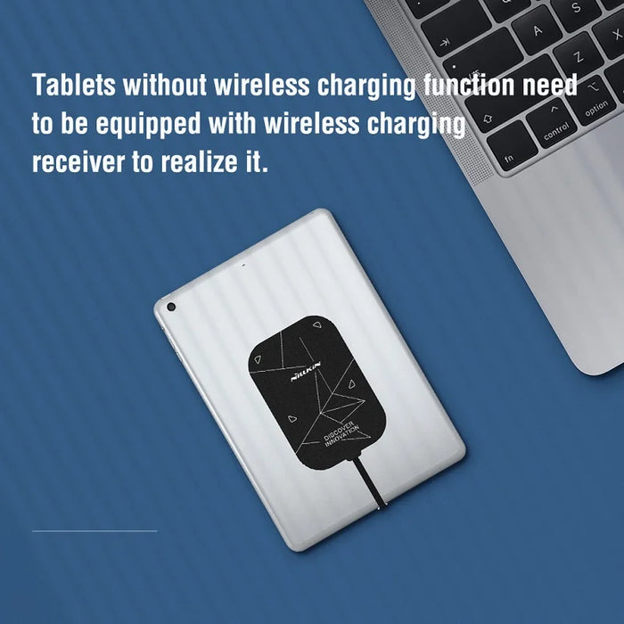 For iPad Wireless Charger, Nillkin Tablet Wireless Charging Pad Aluminum 15W Qi Wireless Charger for Huawei MatePad Pro For iPad Wireless Receiver CHINA