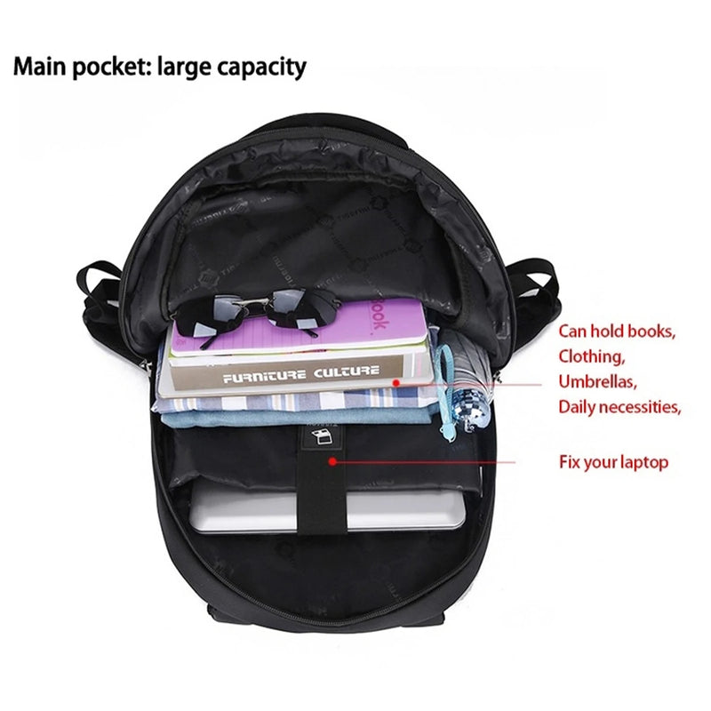 Tigernu Men Backpack Women 15-17inch Backpack Waterproof Laptop Backpack Bag Casual Male Mochila Travel School Backpacks For Men