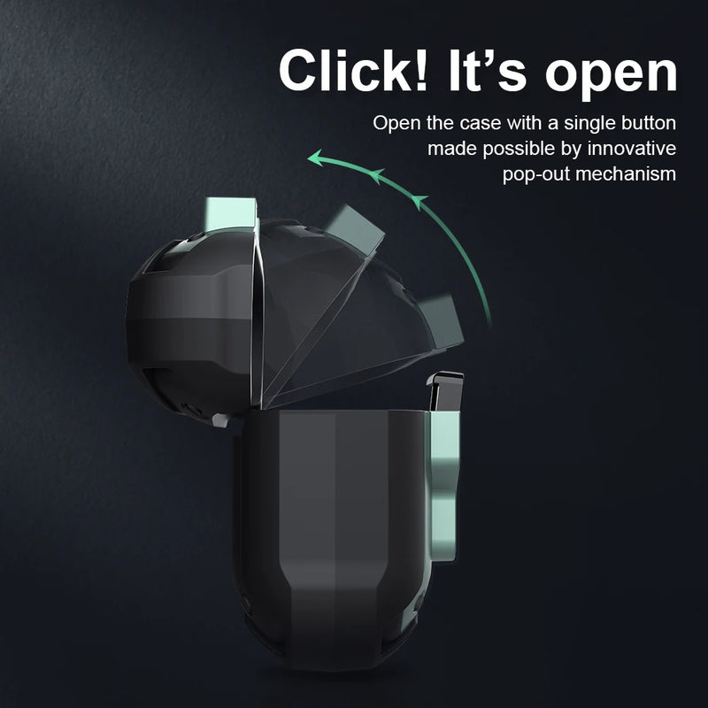 NILLKIN For Airpods Pro Case Switch Cover For AirPods Case TPU PC Anti-fall Cover For AirPods 3 Wireless Earphone With Keychain