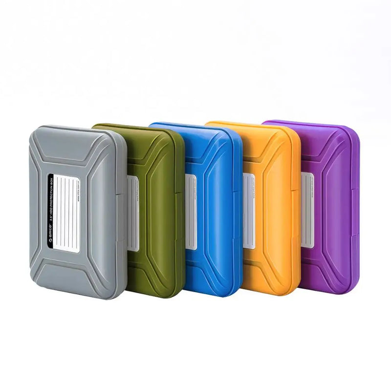 ORICO 3.5 inch Protective Box 5 Pcs Storage Case Dust-proof Moisture-proof Water Repellent Hard Drive Box