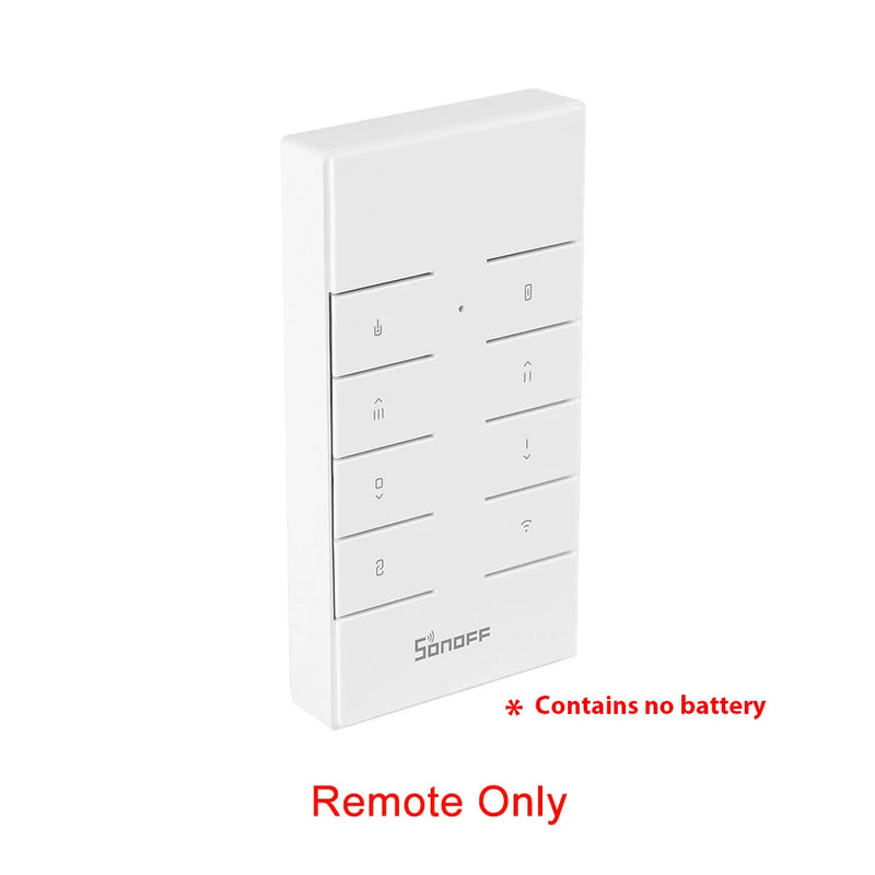 SONOFF RM433 433MHz RF Remote 8 Button One Key Pairing Works with 433Mhz Sonoff Smart Home Switches TXUS 4CHPROR3 via eWeLink