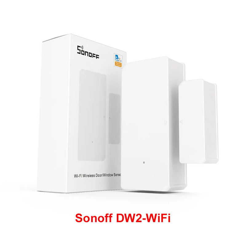 Sonoff DW2-WiFi Wireless Security Door/Window Sensor Home Sercurity Alarm Work With eWeLink APP Support Sonoff Devices IFTTT