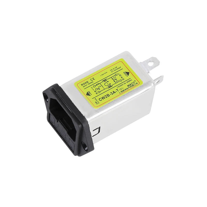 TOMZN AC 220V power supply filter EMI anti-interference purification audio  CW2B-1A-T3A6A10A