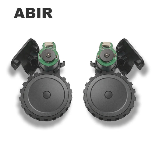 Wheel Assembly with Motor for Robot Vacuum Cleaner ABIR X5,X6,X8 , Includes Right wheel 1pc+Left Wheel 1pc CHINA