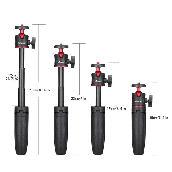 ULANZI MT-08 Extend Pole Mini Tripod Monopod Mount Handle Grip for Phone Sony Nikon Canon DSLR Camera Tripod DJI OSMO Action
