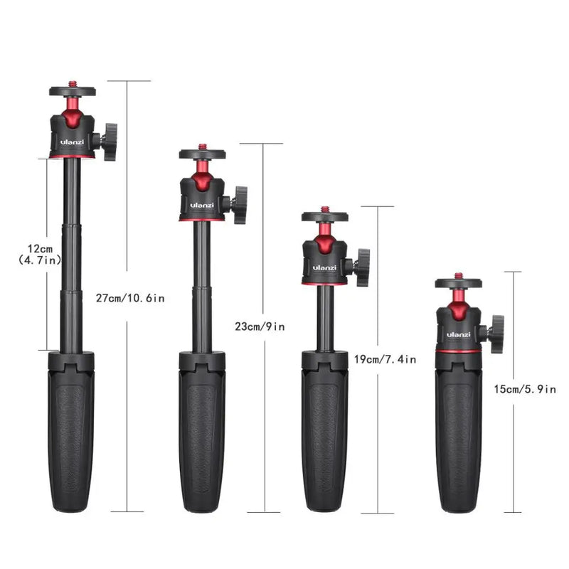 ULANZI MT-08 Extend Pole Mini Tripod Monopod Mount Handle Grip for Phone Sony Nikon Canon DSLR Camera Tripod DJI OSMO Action