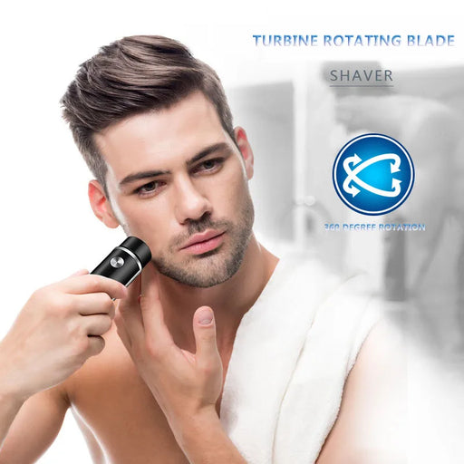 Mini Electric Shaver for Men Portable Electric Razor Beard Knife USB Charging Men's Shavers Face Body Razor